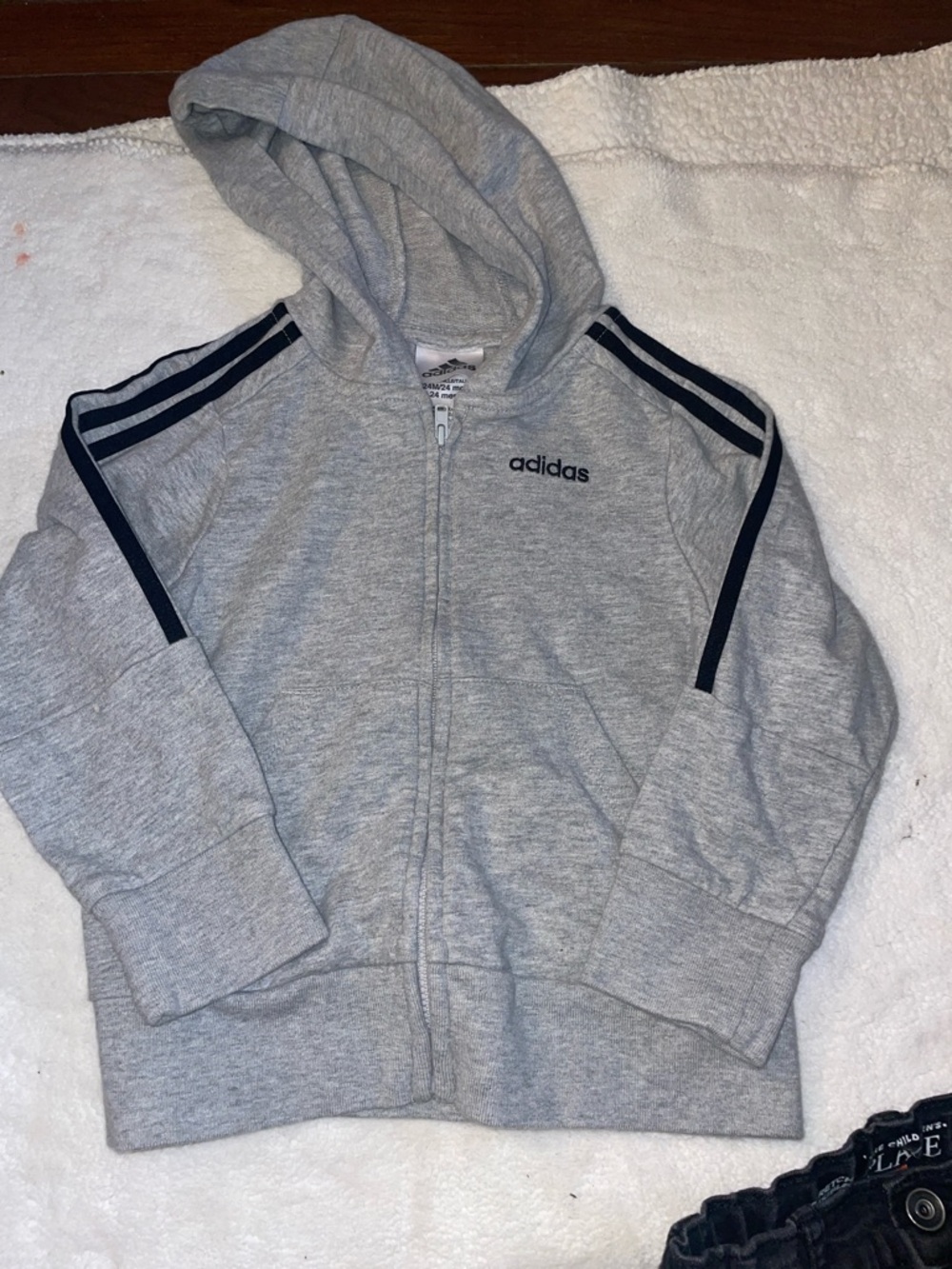 Adidas zip up hoodie